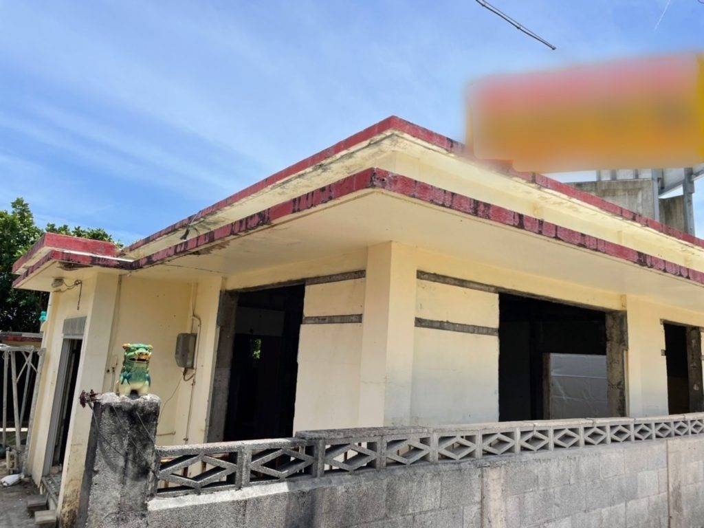 恩納村谷茶建物解体工事